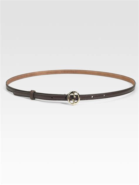 brown gucci belt thin|gucci belt price brown thomas.